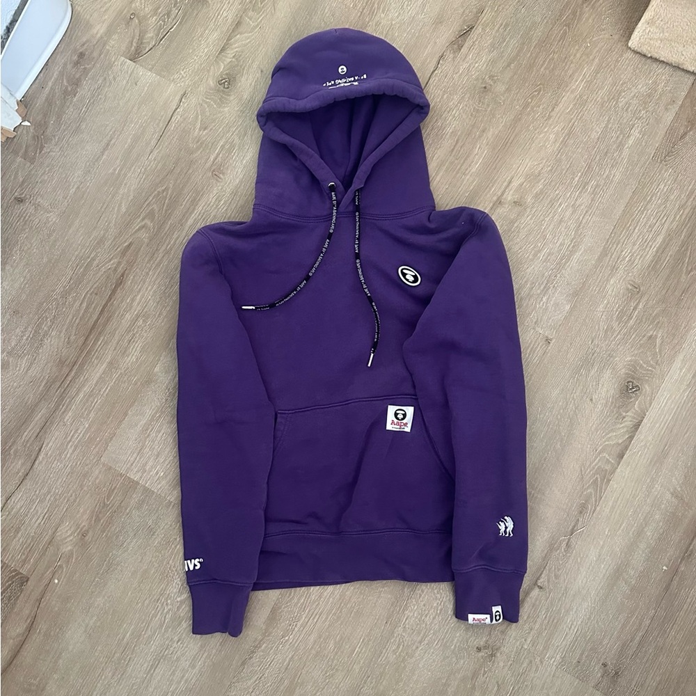 A Bathing Ape Logo Patch Hoodie
